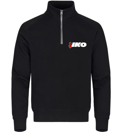 IKO - Half Zip Sweater schwarz