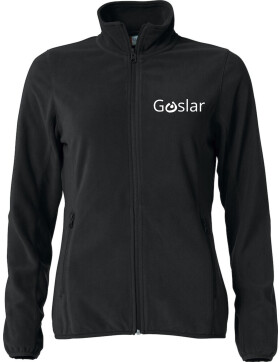 Lebenshilfe Goslar Basic Fleece Jacke Damen Stick Schwarz XL