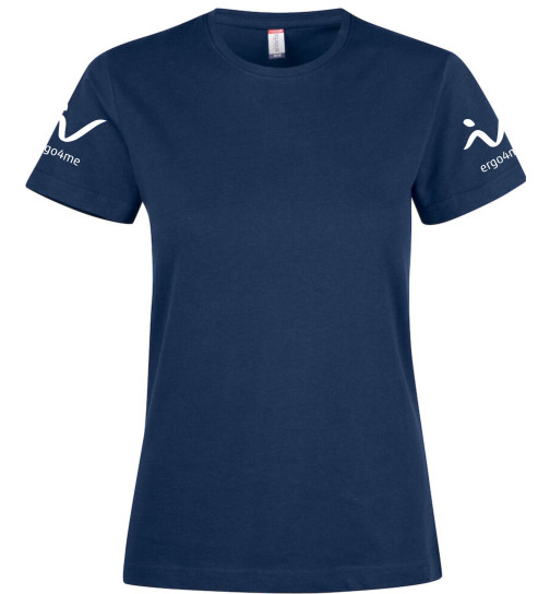 Ergo4me Damen Premium Fashion-T navy