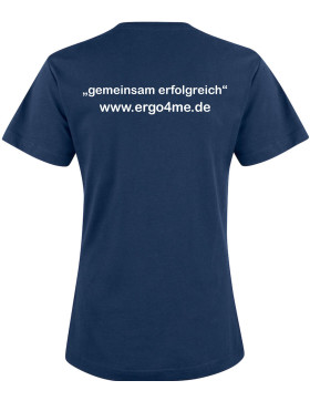 Ergo4me Damen Premium Fashion-T navy