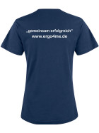 Ergo4me Damen Premium Fashion-T navy