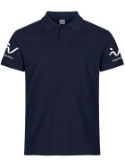 Ergo4me Herren Heavy Premium Polo navy